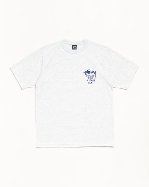 Stussy Big Love Tee - ash heather