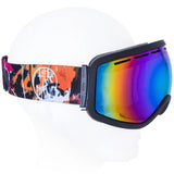 Life is Porno Firty Snowboard Googles Black
