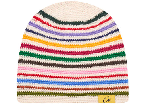 Corteiz Crochet Beanie White/Multi