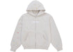 Supreme MM6 Maison Margiela Box Logo Zip Up Hooded Sweatshirt White