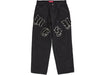 Supreme Old English Canvas Double Knee Painter Pant Black