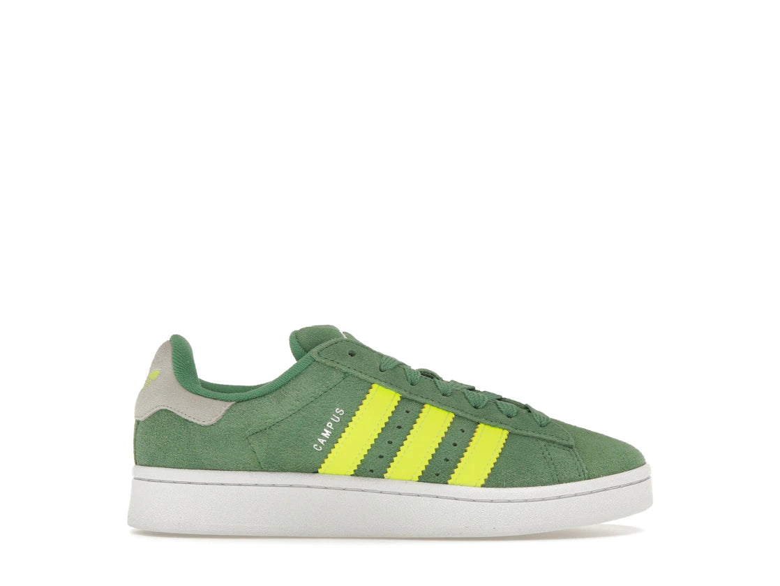 adidas Campus 00s Preloved Green Solar Yellow (Kids) – SPIKE