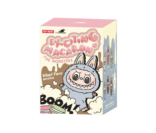 Pop Mart Labubu The Monsters Exciting Macaron Vinyl Plush Pendant Single Blind Box