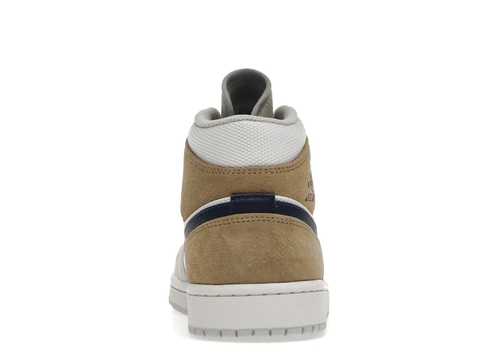 Jordan 1 Mid Tan Suede