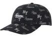 Supreme Monogram 6-Panel Black