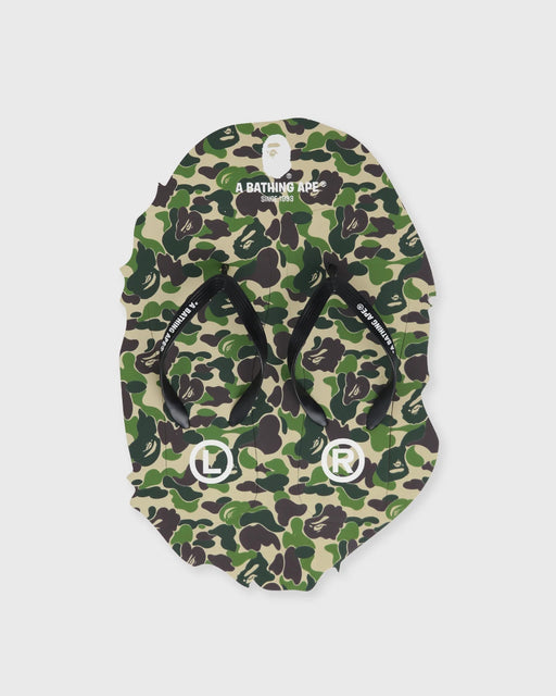 A Bathing ApeABC CAMO BEACH SANDALS Green
