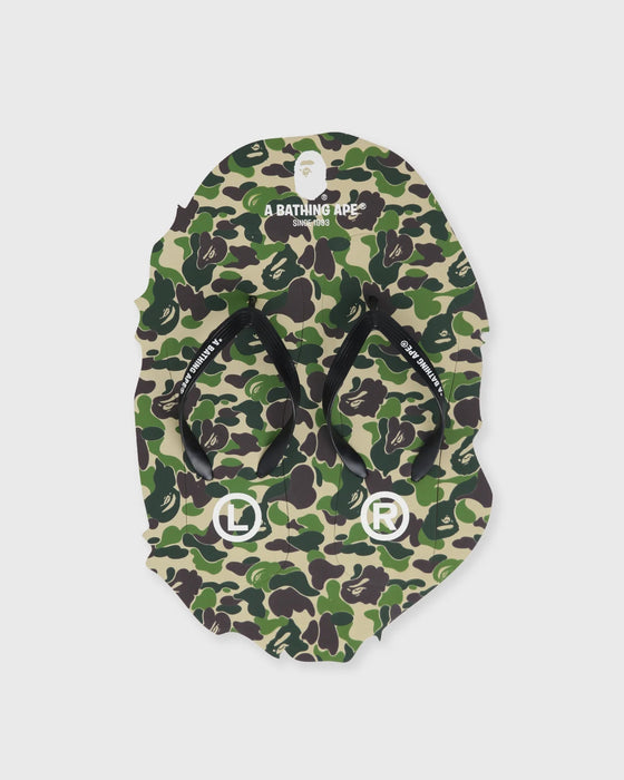 A Bathing ApeABC CAMO BEACH SANDALS Green