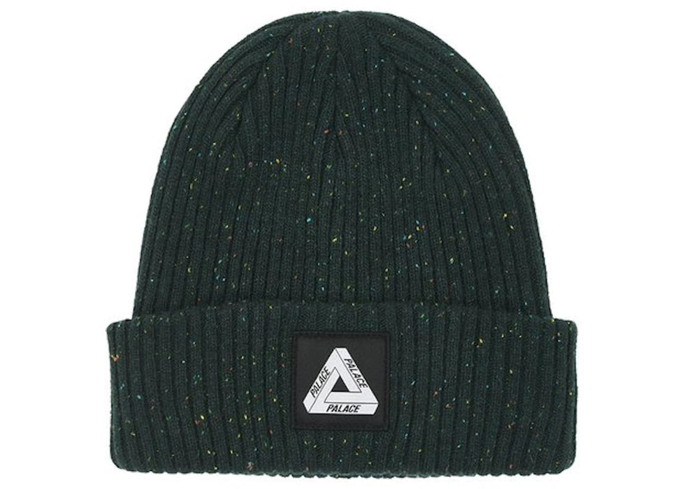 Palace Nepped Tri-Ferg Patch Beanie Green