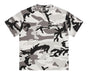 Corteiz Island Puff Print Tee Arctic Camo