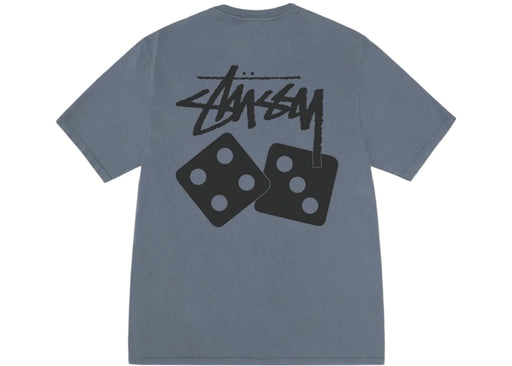 Stussy Dice Pigment Dyed Tee Navy