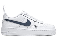 Nike Air Force 1 Low 07 White Obsidian (GS)