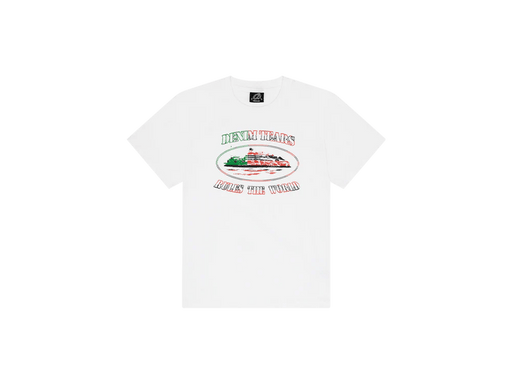 Corteiz x Denim Tears Cortears OG Alcatraz Tee White