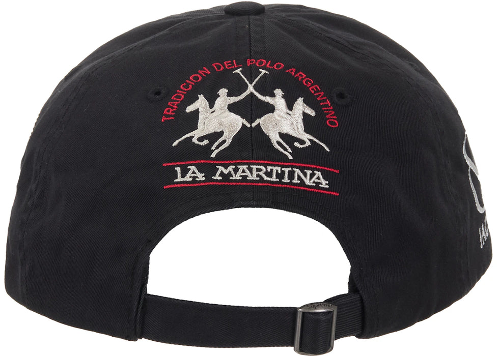 Supreme La Martina 6-Panel Black