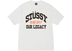 Stussy x Our Legacy Work Shop Collegiate Pigment Dyed Tee Natural