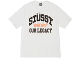 Stussy x Our Legacy Work Shop Collegiate Pigment Dyed Tee Natural