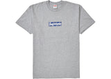 Supreme Bandana Box Logo Tee Heather Grey