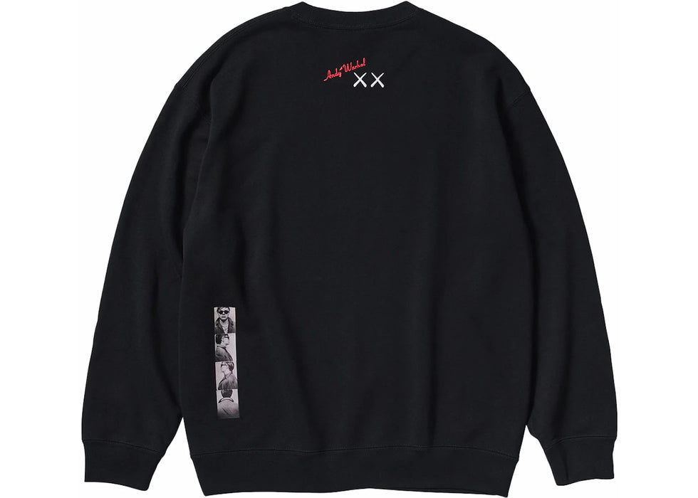 KAWS x Uniqlo Warhol Graphic 476119 Sweatshirt Black