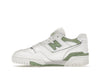 New Balance 550 White Mint Green