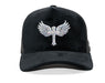 Reflection Luxury Velvet Rhinostones Black / White
