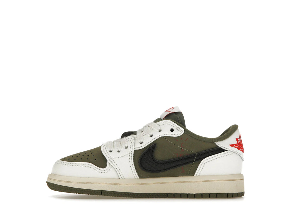 Jordan 1 Retro Low OG SP Travis Scott Medium Olive (PS)