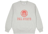 Palace Pal State Crew Grey Marl