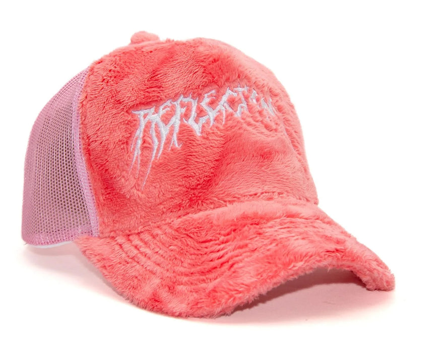 Reflection Luxury Fuzzy Trucker - Pink