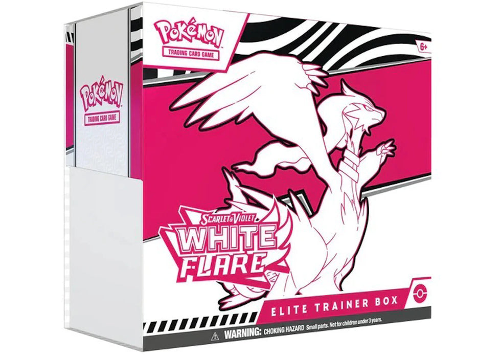 2025 Pokémon Scarlet & Violet White Flare Elite Trainer Box