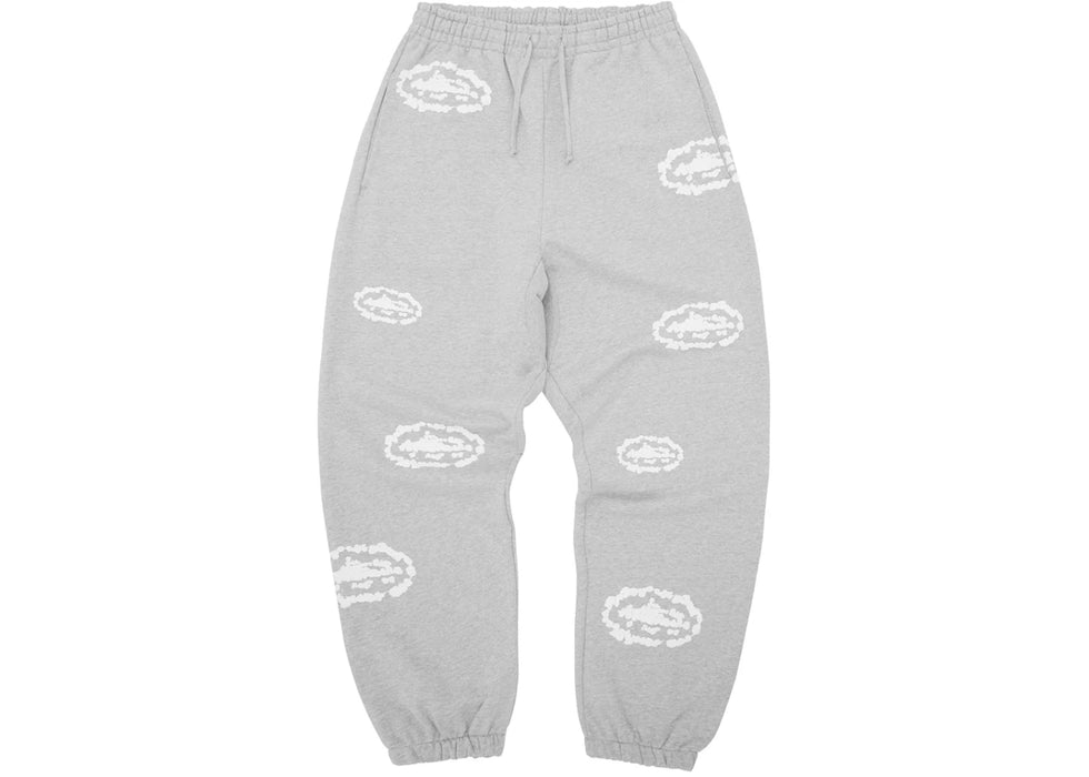 Corteiz x Denim Tears Island Wreath Sweatpant Heather Grey