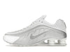 Nike Shox R4 White Bright Crimson Metallic Silver