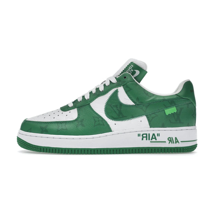 Louis Vuitton Nike Air Force 1 Low By Virgil Abloh White Green