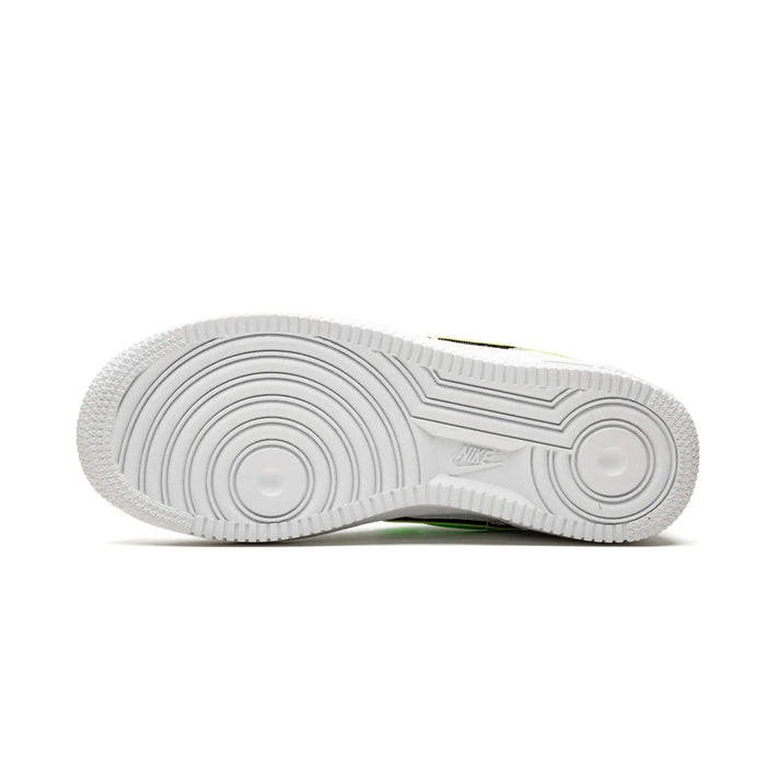 Nike Air Force 1 Low Removable Swoosh White Green Strike GS SPIKE