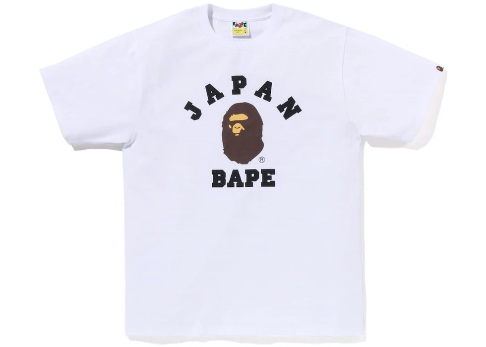 BAPE Japan College City Tee White