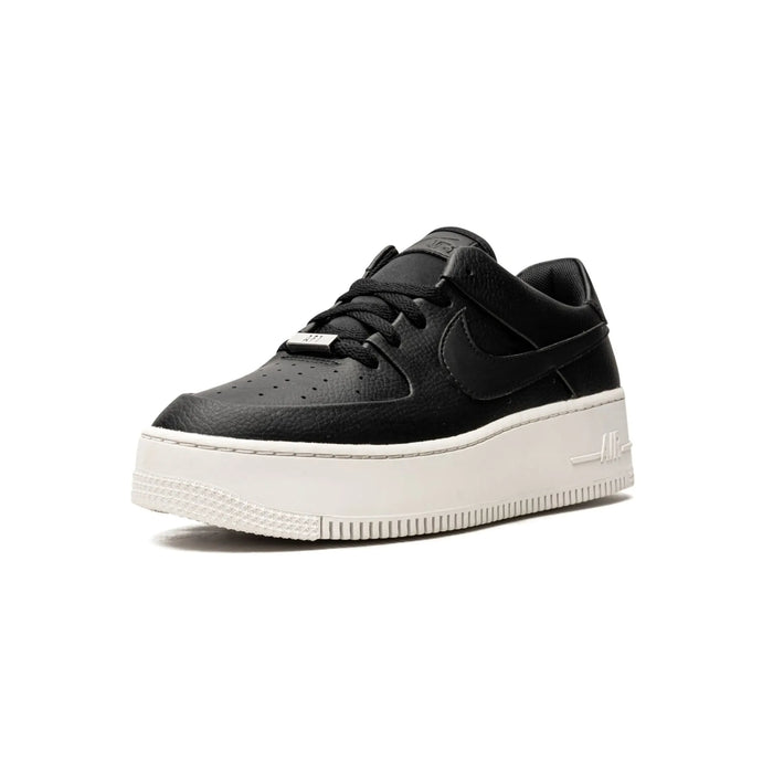 Nike air force 1 2025 sage low women's black