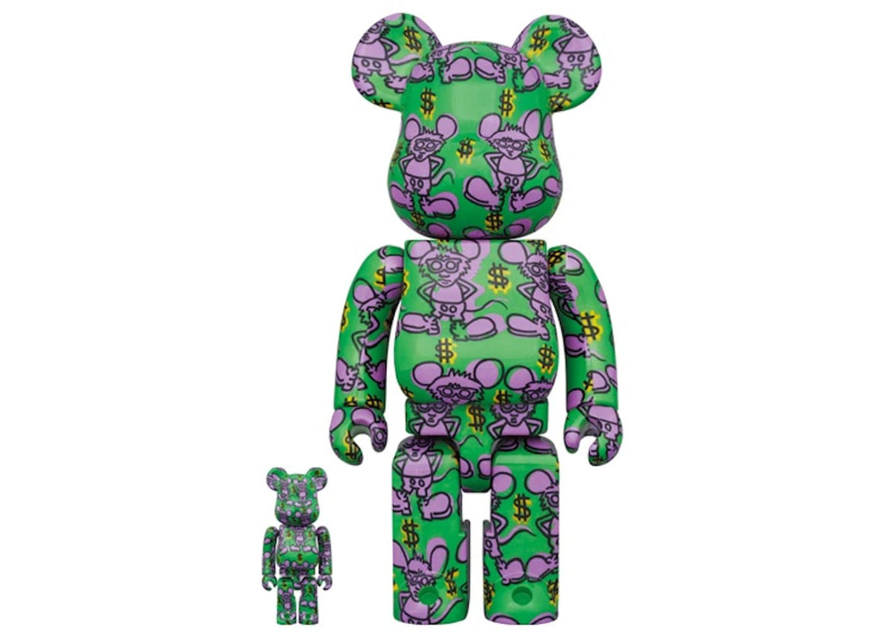 Bearbrick x Keith Haring #11 100% & 400% Set