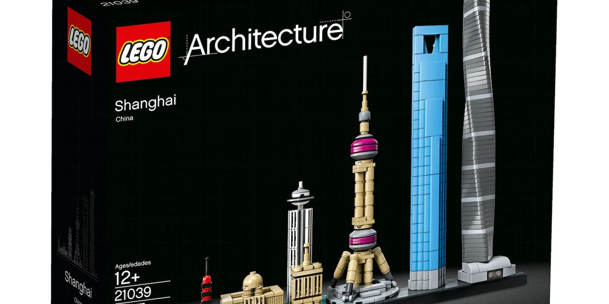 Fashion shanghai lego architecture