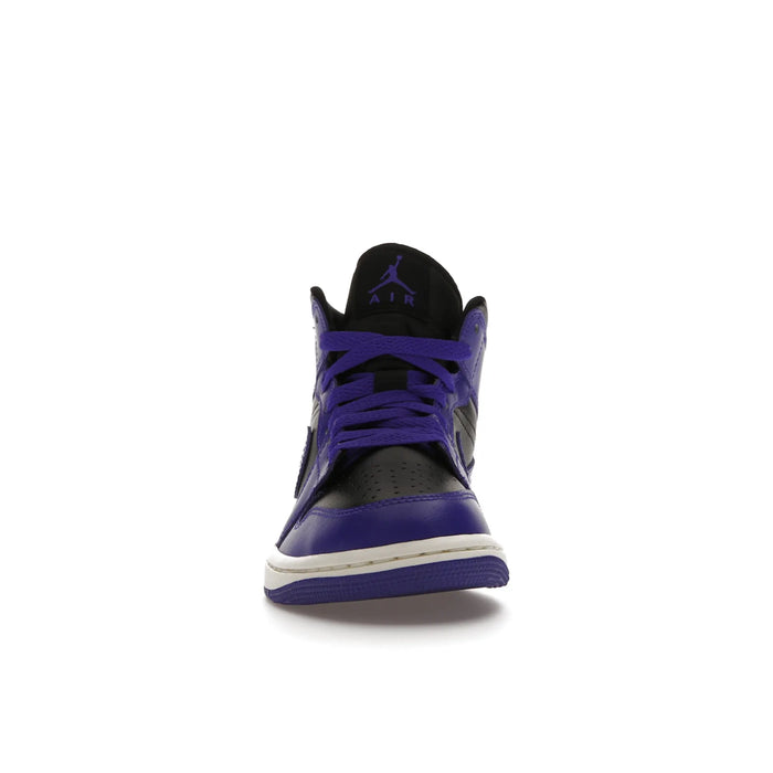 Jordan 1 Mid Purple Black (Women's)