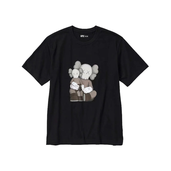 KAWS x Uniqlo UT Short Sleeve Graphic T-shirt (Asia Sizing) Black