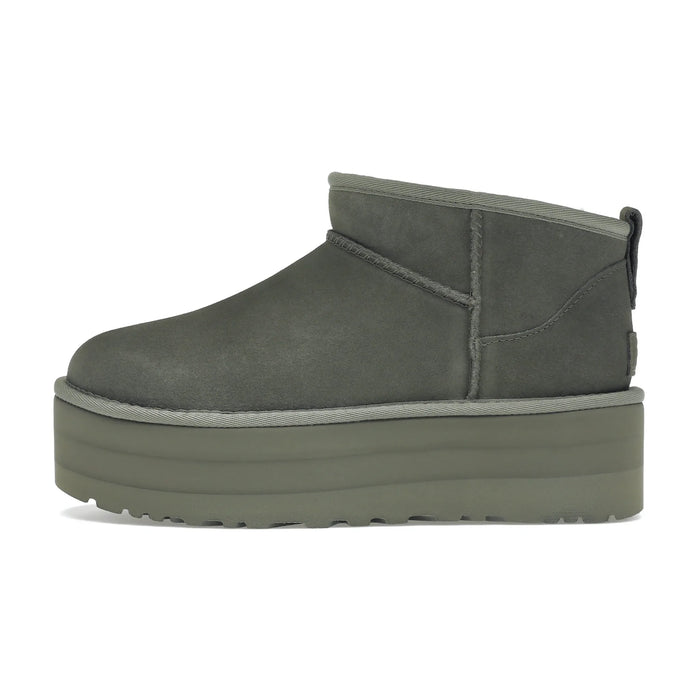 UGG Classic Ultra Mini Platform Boot Moss Green (Women's)