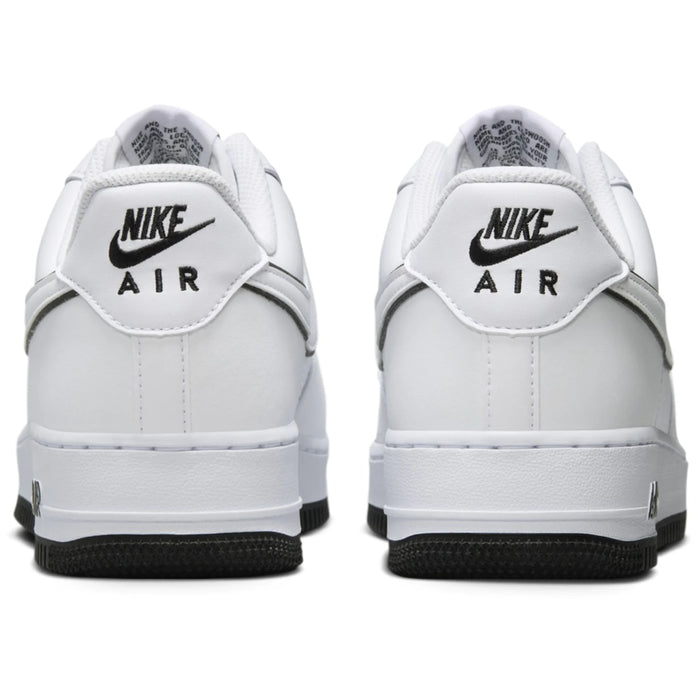Nike Air Force 1 '07 Low White Black Outline Swoosh