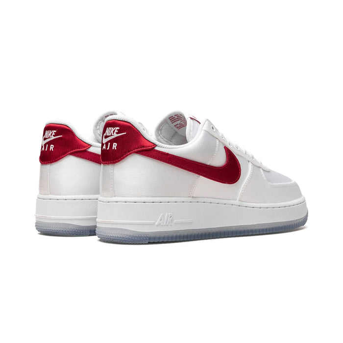 Nike Air Force 1 Low '07 Satin White Varsity Red (Women's)