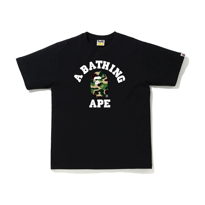 BAPE ABC Camo College T-Shirt (SS20/SS23) Black/Green