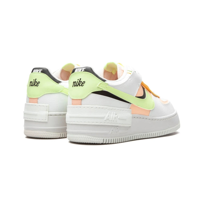 Nike Air Force 1 Low Shadow Summit White Barely Volt Crimson Tint