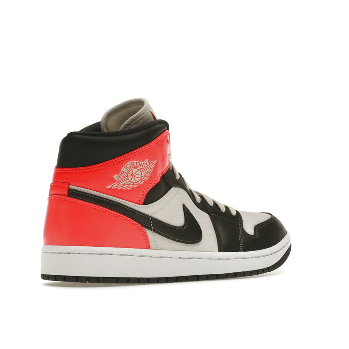 Jordan 1 mid arancioni clearance