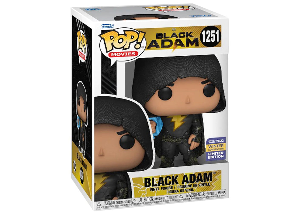 Funko Pop! Movies DC Black Adam (In Cloak) 2022 Winter Convention Exclusive Figure #1251