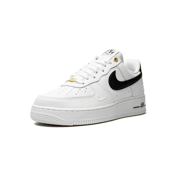 Nike Air Force 1 07 LV8 40th Anniversary White Black Shoes 